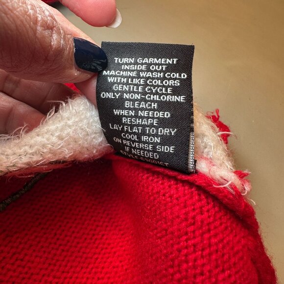 33 Degrees Christmas Holiday Dinosaur Santa Ugly Sweater Women Fuzzy Festive - Picture 4 of 16